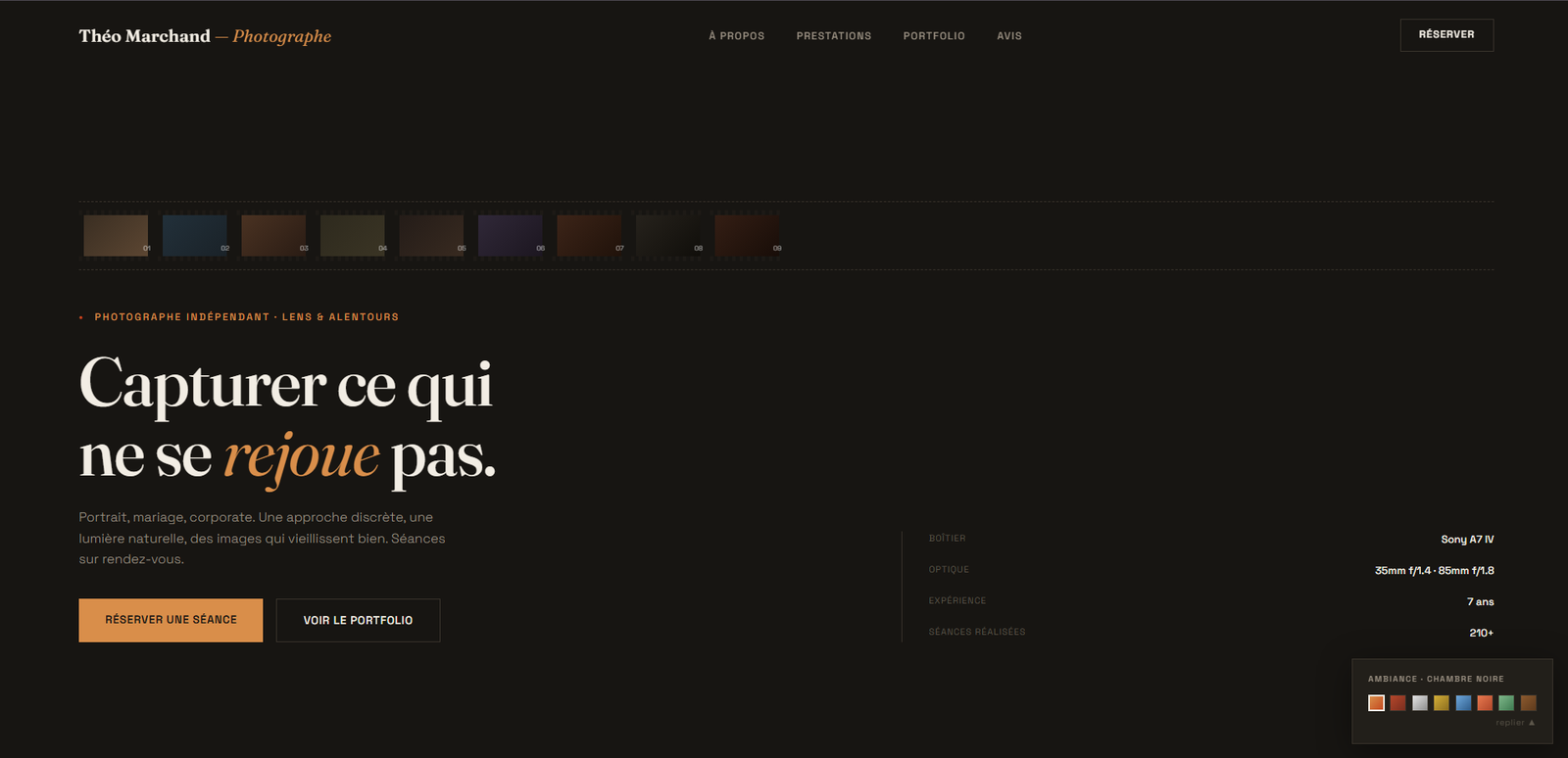 Template site web Services & Créatifs